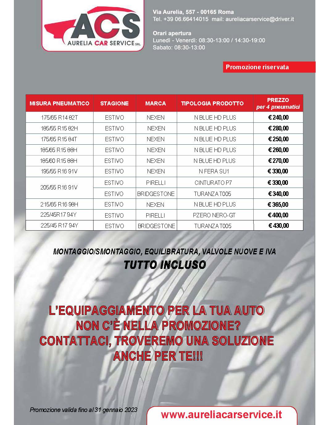 CONVENZIONE 2022 AURELIA CAR SERVICE SRL Pagina 3
